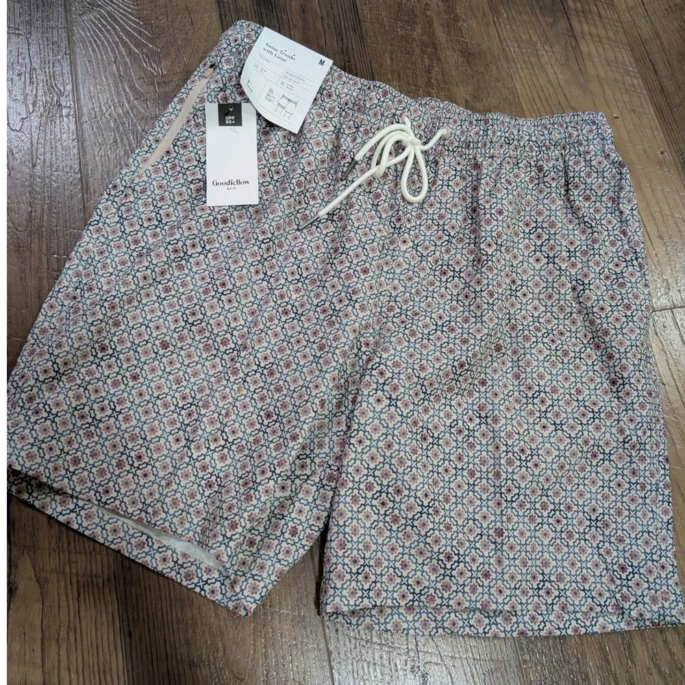 Goodfellow Swim Trunks Mens Medium NWT 7